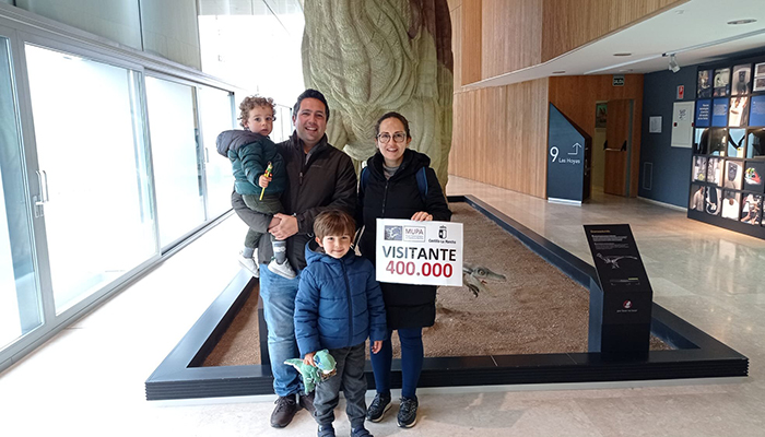 El Museo Paleontológico de Castilla-La Mancha alcanza los 400.000 visitantes desde su inauguración