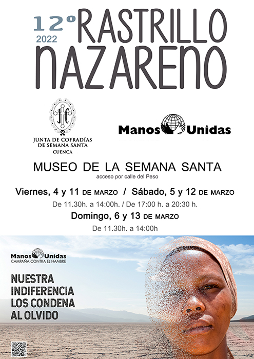 Este viernes arranca la 12ª edición del Rastrillo Nazareno organizado por la Junta de Cofradías y Manos Unidas