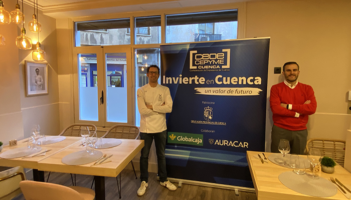 Invierte en Cuenca ha acompañado a Fran Martínez en la apertura de su establecimiento Cinco Sentidos