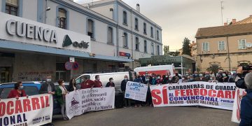 La Plataforma del Ferrocarril de Cuenca convoca una manifestación el 27 de marzo ante el «inminente» cierra de la línea Madrid-Cuenca