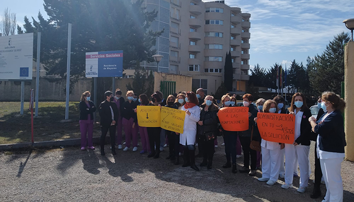 Las Auxiliares de Enfermería de la residencia de mayores ‘Las Hoces’ de Cuenca reclaman refuerzos urgentes a Bienestar Social