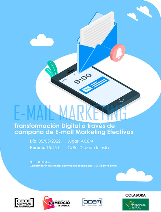 CEOE-Cepyme Cuenca y la Asociación del Comercio desarrollarán jornadas de digitalización por la provincia