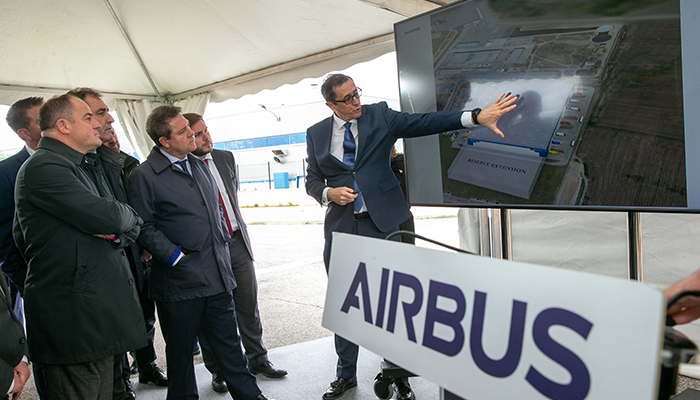 El Gobierno regional posibilita el desarrollo del Hub logístico de Airbus en Albacete que tendrá una inversión de 40 millones de euros y creará más de 500 empleos