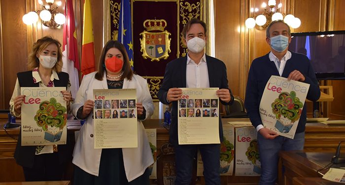 La Feria del Libro ‘Cuenca Lee’ se celebrará en la primera semana de mayo y trae a autores como Carlos del Amor, Marwan, Carmen Mola o Juan Eslava