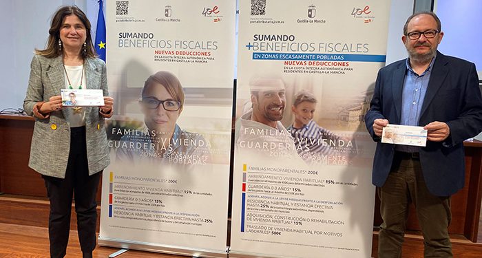 Un total de 38.629 contribuyentes conquenses se van a beneficiar de las deducciones fiscales autonómicas para la campaña de la renta de 2021 Un total de 38.629 contribuyentes conquenses se van a beneficiar de las deducciones fiscales autonómicas para la campaña de la renta de 2021