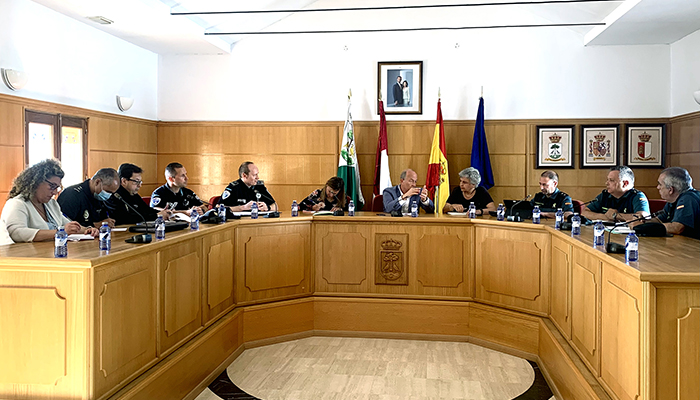 Celebrada la Junta Local de Seguridad de Las Pedroñeras ante el inicio de la campaña del ajo
