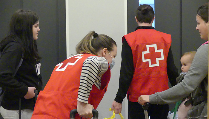 Cruz Roja recibe a 29 ucranianos más en el recurso de alojamiento de emergencia habilitado en Cuenca