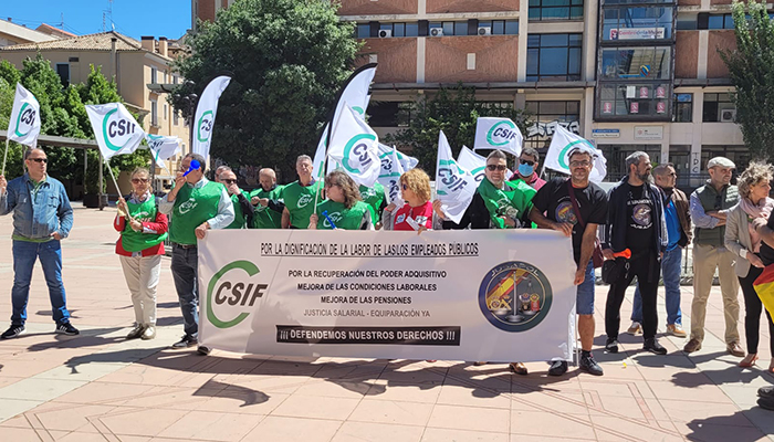 CSIF, en defensa de los empleados públicos, se moviliza por la pérdida de poder adquisitivo