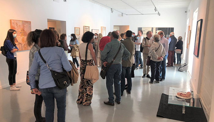 La Casa Zavala acoge una muestra con las obras premiadas y los carteles de cada edición del Certamen de Artes Plásticas Fernando Zóbel