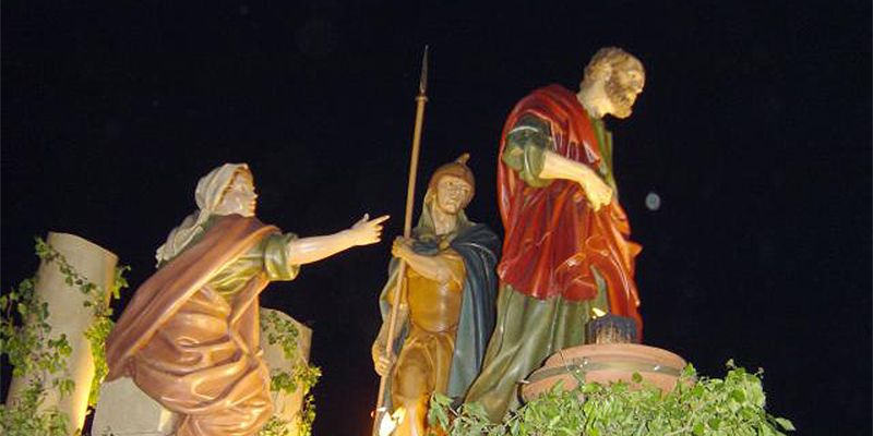 La Negación de San Pedro une sus dos efemérides (fundación y desfile procesional) en una conmemoración de un año