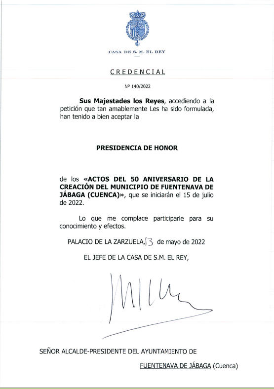 credencial | Liberal de Castilla