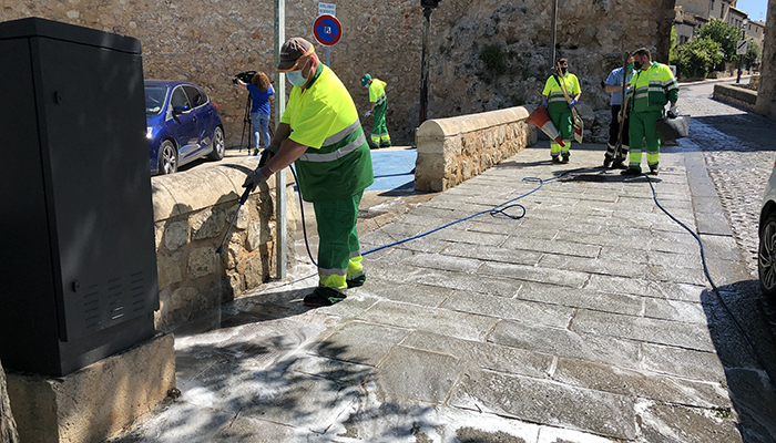 El Ayuntamiento de Cuenca inicia este lunes la tercera campaña de limpieza intensiva barrio a barrio