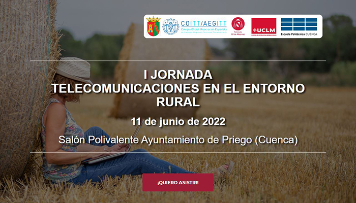 La Escuela Politécnica de Cuenca celebrará en Priego su primera Jornada de Telecomunicaciones en Entornos Rurales