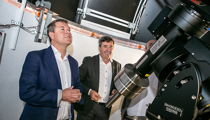El Gobierno regional impulsa el astroturismo en la Serranía de Cuenca con el nuevo observatorio de Vega del Codorno
