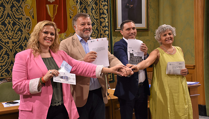 El primer convenio del Plan X Cuenca marca el inicio de la integración urbana de los terrenos ferroviarios en la ciudad de Cuenca