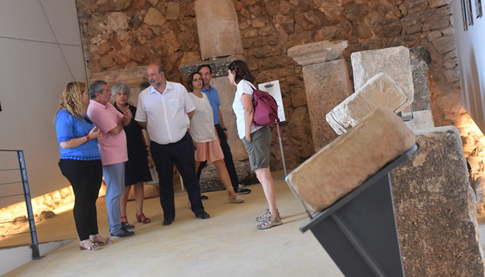 Inaugurado el Museo ‘Lapidario’ en la Iglesia de Santa Catalina en el yacimiento arqueológico de Valeria