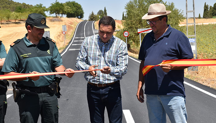 La Diputación de Cuenca mejora la carretera que une Villarejo de Fuentes con Fuentelespino de Haro con una inversión de 550.000 euros