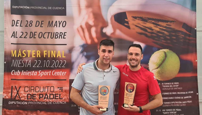 Mariano Ballesteros y Pablo Alcalde ganan el I Torneo de Pádel “Pádel Q”