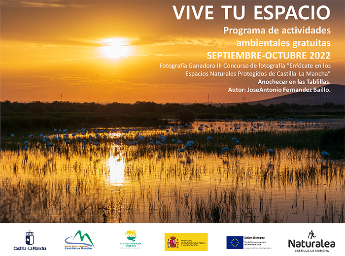 El Gobierno de Castilla-La Mancha organiza más de 40 de actividades dentro del programa ‘Vive tu Espacio’ de cara al inicio del otoño