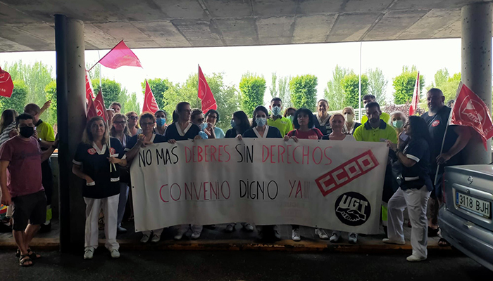 CCOO-Hábitat y UGT-FeSMC activan el calendario de movilizaciones camino de la huelga general en el sector de la Limpieza de Cuenca y Guadalajara