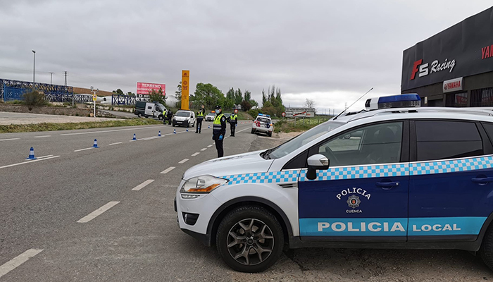 Control de velocidad Policía Local de Cuenca