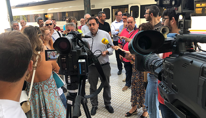 El PP se une a la concentración del domingo en defensa del tren “el Psoe no tiene ningún derecho a dejar a Cuenca sin un transporte necesario y vertebrador”