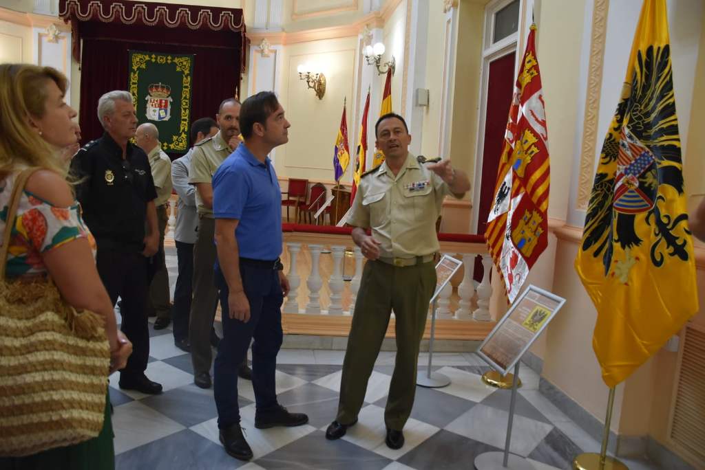 La Diputación de Cuenca acoge hasta el próximo 21 de septiembre la exposición sobre Banderas Históricas de España