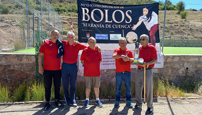 Huélamo pone el broche de oro al XIV Circuito de Bolos Diputación de Cuenca que se adjudica Cuenca