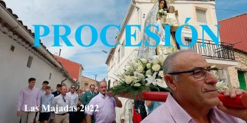 Las Majadas. Procesión 2022