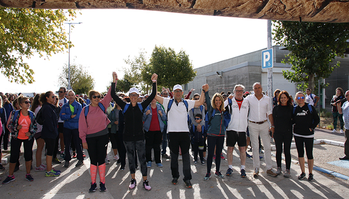 Más de 300 taranconeros han participado en la marcha “7.000pasosX”, un ejemplo de salud y prevención de la enfermedad que se extiende por toda Castilla-La Mancha