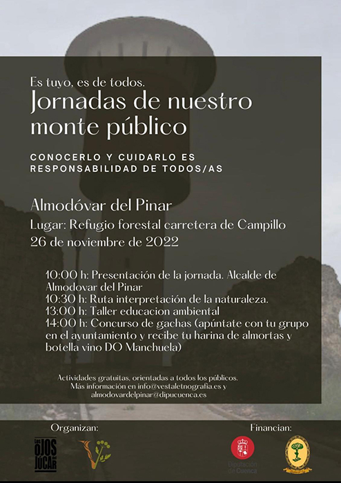 Almodóvar del Pinar organiza una jornada de educación medioambiental en su monte público