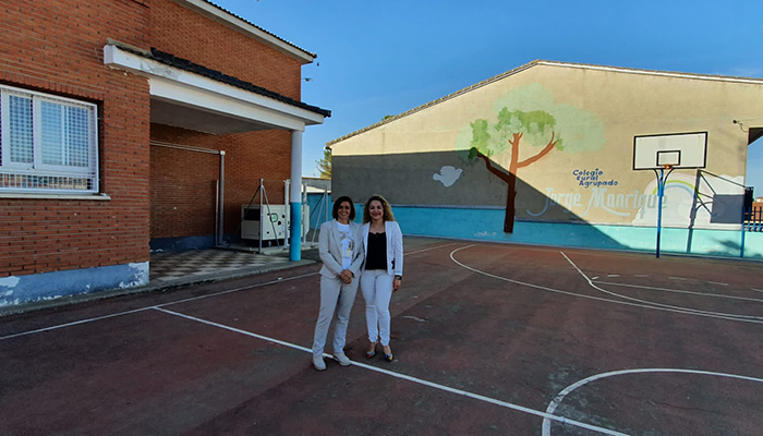 El Gobierno regional destina más de 105.000 euros a diferentes actuaciones de mejora en el colegio público de La Alberca de Záncara