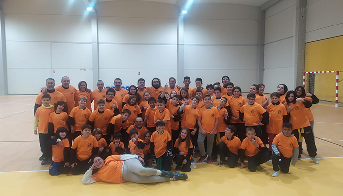 El Gobierno regional recibe en Arcas a 44 deportistas de las Escuelas de Kung-Fu de Cuenca, Toledo y Albacete y que han participado en una convivencia infantil