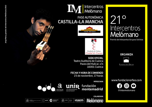El Teatro Auditorio de Cuenca acoge la Fase Autonómica de Castilla-La Mancha del 21º Intercentros Melómano