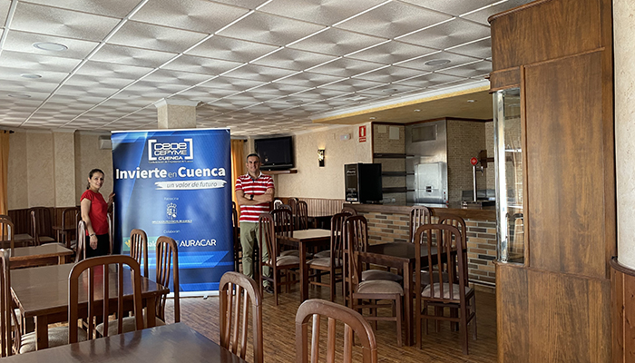 Invierte en Cuenca valora el esfuerzo para poner en marcha el hostal bar san Julián en El Herrumblar