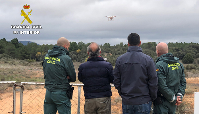 La Comandancia de la Guardia Civil de Cuenca sede de un curso de titulación de drones