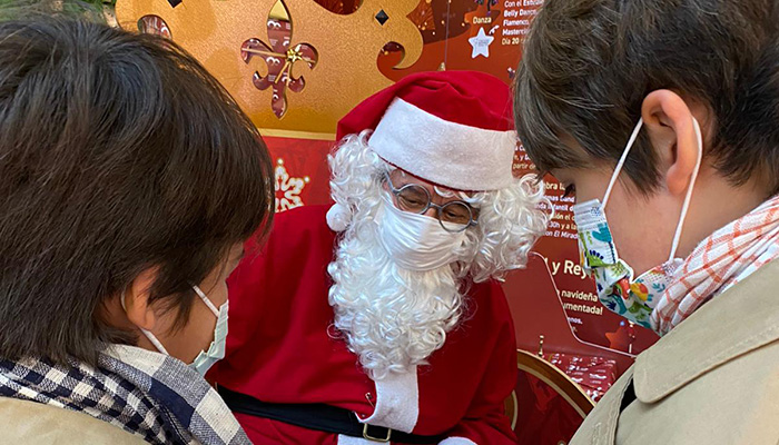 El Mirador de Cuenca recibe la visita de Papá Noel desde este jueves hasta el sábado