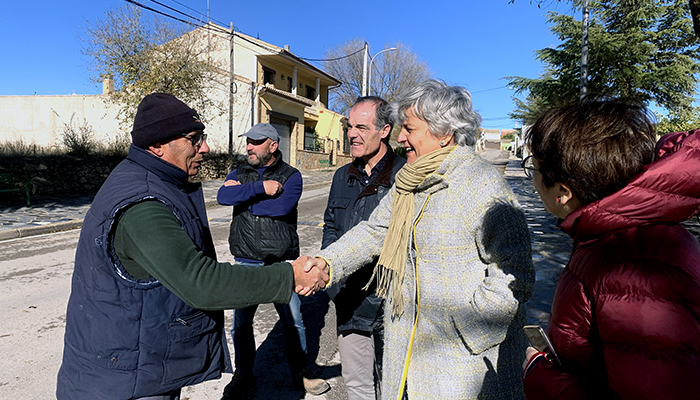 La subdelegada del Gobierno en Cuenca visita los trabajos del Plan Especial de Empleo en Zonas Rurales Deprimidas
