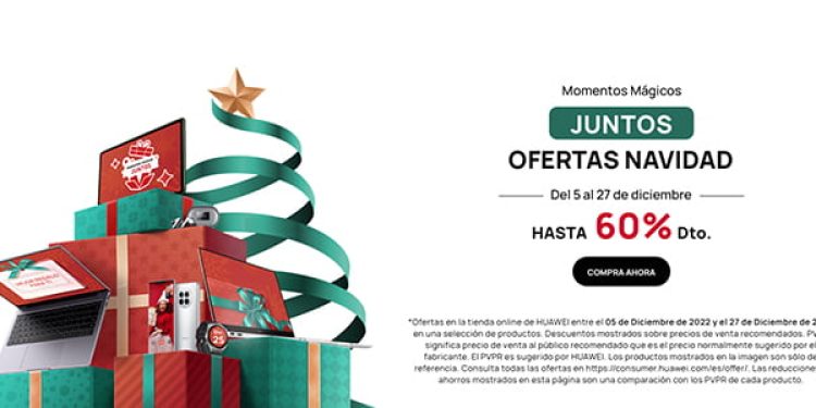 Sorprende a tus seres queridos con el regalo de Navidad perfecto con Huawei