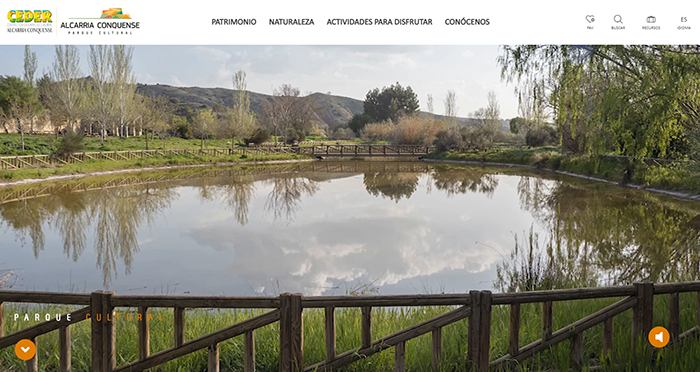 CEDER Alcarria Conquense presenta en FITUR su nueva plataforma Web de difusión turística para visibilizar la riqueza y los atractivos de la comarca