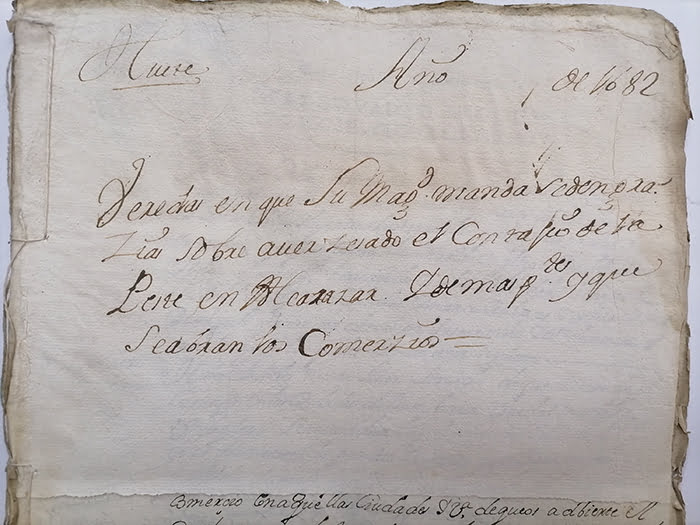 Documento que informa del cese de la peste y apertura del comercio. Año 1682