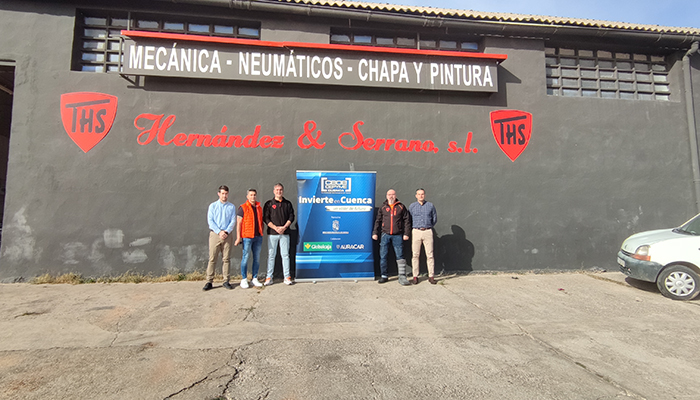 Invierte en Cuenca valora el servicio integral que ofrece talleres Hernández y Serrano