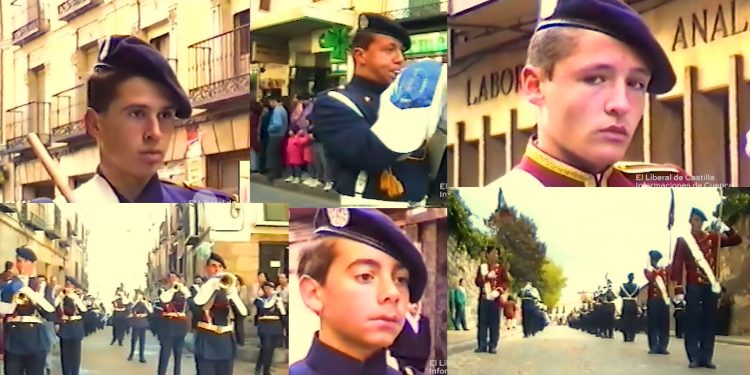 Vídeo. Amigos de Cuenca. La Banda de Cornetas y Tambores de finales de los 80