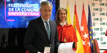 Eurocaja Rural, distinguida con la Medalla de Honor por la Universidad a Distancia de Madrid (UDIMA)