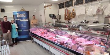 Invierte en Cuenca colabora con la apertura de cristina carnicería en Quintanar del Rey