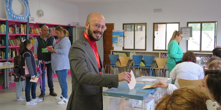 David Cardeñosa celebra la irrupción de la España Vaciada en el ayuntamiento de Tarancón