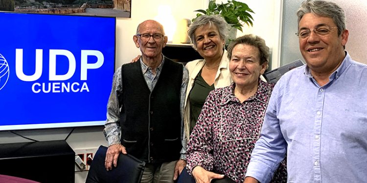 La subdelegada del Gobierno en Cuenca conoce el programa ‘La soledad del mayor no deseada’ de la UDP