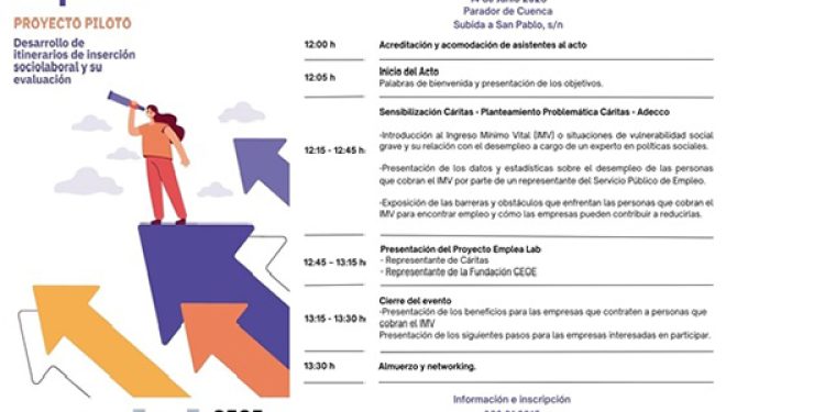 CEOE-Cepyme Cuenca invita a las empresas a participar en la jornada informativa sobre el proyecto Emplea.Lab