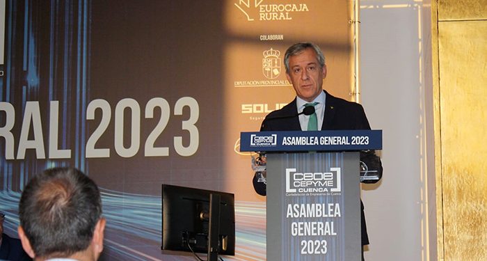Eurocaja Rural respalda al empresariado conquense en la Asamblea General de CEOE CEPYME Cuenca Eurocaja Rural respalda al empresariado conquense en la Asamblea General de CEOE CEPYME Cuenca