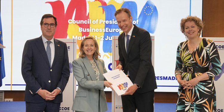 CEOE-Cepyme Cuenca respalda la declaración de Madrid de Business Europe donde pide reforzar la competitividad